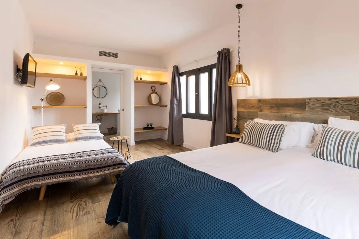 Habitación de Pardela Rooms, Es Castell